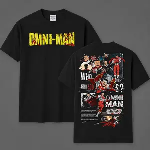 Omni-Man Invincible Graphic T-Shirt Gildan 5000 Heavy Cotton Premium Streetwear Tee Featuring 500 Years Quote and Vintage Comic Aesthetic Perfect Gift for Superhero Fans and Anime Lovers