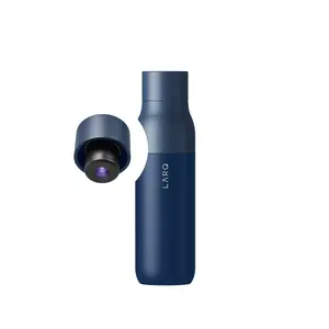 LARQ Bottle PureVis - Self-Cleaning and Insulated Stainless Steel Water Bottle with UV Water Purifier and Award-winning Design | Reusable & Travel Friendly