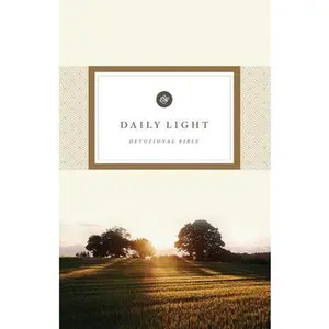 USED Book - ESV Daily Light Devotional Bible by Crossway (Hardcover) - english