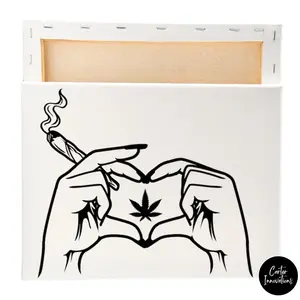 Valentines Day Date Ideas, Stoner Love, Fourtwenty, Puff and Paint, Coloring Canvas