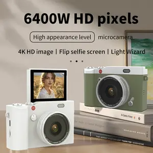 1080P Digital Camera with Instant Image CCD, Flip Screen Selfie Camer, Auto Focus & USB Charging - Perfect for Christmas, Birthday Gifts and New Year