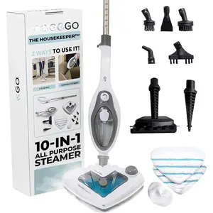 &  10-in-1 Multi-Surface  Mop - Deep Clean with Heat