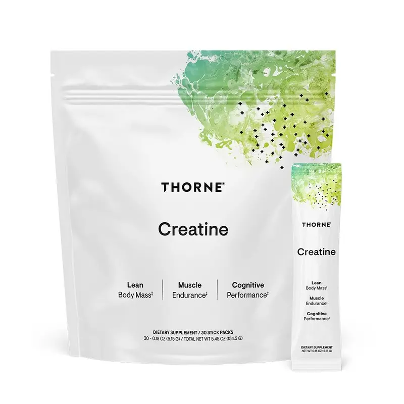 THORNE Creatine - Creatine Monohydrate, Amino Acid Powder - Support Muscles, Cellular Energy and Cognitive Function