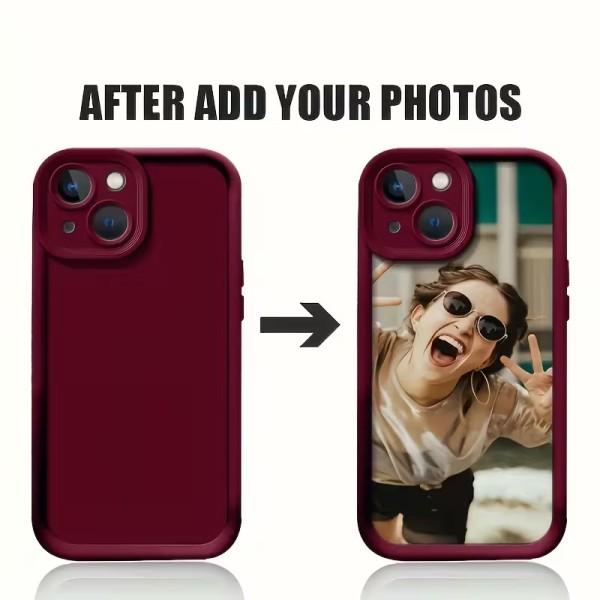 Say goodbye to duplicate styles! Custom photo phone case for iPhone 12–17, personalized drop-resistant protective cover
