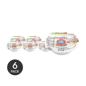 NISHIKI Japanese Microwaveable Rice for Sushi 210g x 6 Pack - Instant Cooked Rice, Ready to Eat, Premium Quality NISHIKI Japanese Microwaveable Rice for Sushi 210g x 6 Pack - Instant Cooked Rice, Ready to Eat, Premium Quality