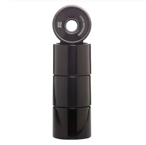 Z-Flex V2 Solid Black 69mm 83a Cruiser Skateboard Wheels