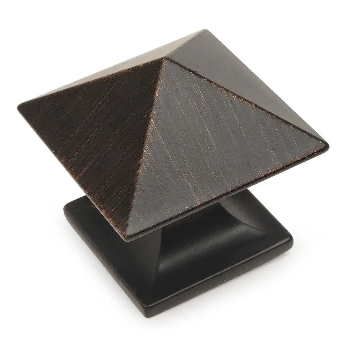 Cosmas 10555ORB Oil Rubbed Bronze Square Craftsman Cabinet Knob