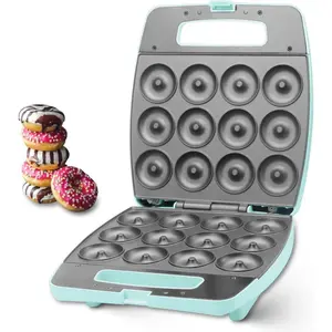 Mini Donut Maker Machine, Bake 12 Mini Doughnuts, Maquina Para Hacer Donas,  for Breakfast, Snacks, Desserts & More
