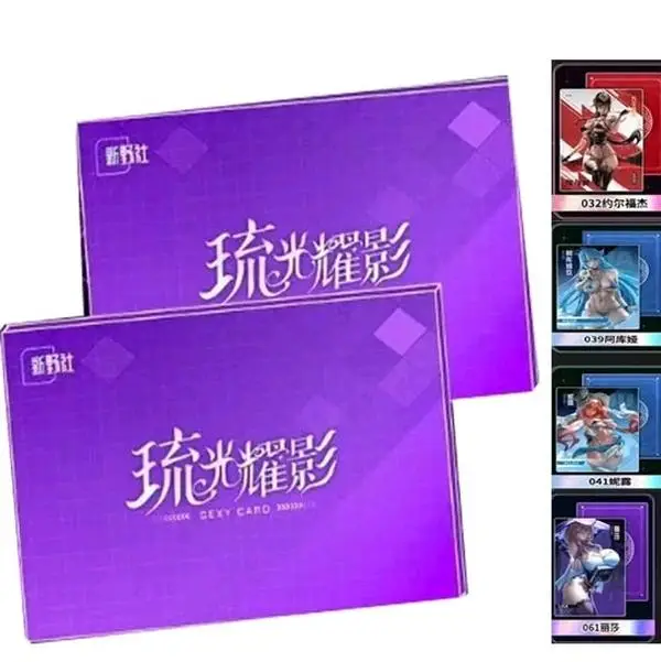 2024 Goddess Story Glaze Shodow series booster pack trading card