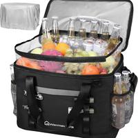 75 Cans(45L) Bag with Top Opening - black