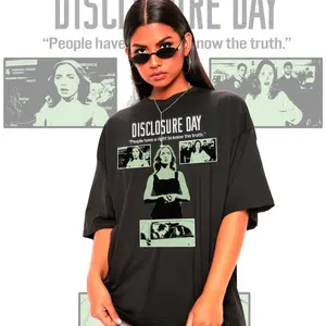 Alien Disclosure Day Shirt UFO UAP Believer Tee Extraterrestrial Graphic T Shirt Sci Fi Alien Lover Apparel ET Fan Gift Cosmic Mystery Space Enthusiast Unisex Graphic Tee