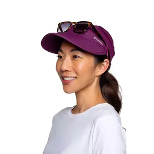 Destin Packable Hat | Rich Plum