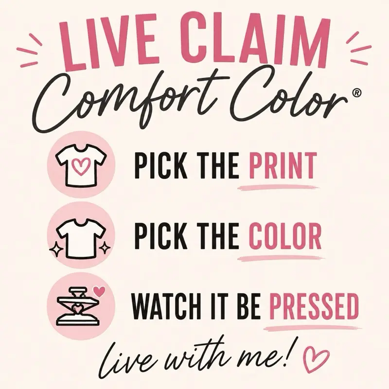 Custom Comfort Color Tee