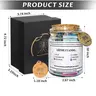 Sturdy Glass Christian Scripture Prayer Card Storage Jar with Lid & Gift Box - Tear-Resistant, Waterproof, Modern Desk Organizer with 90 Color-Coded Spanish-English Bible Verses, Stress Relief Devotional Companion for All Ages, Church Gift