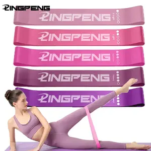 Resistance Bands — 5-Level Loop Band Starter Kit, Beginner Workout Set