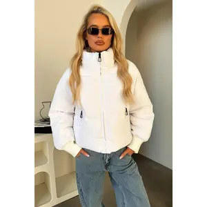 Ajax Puffer Jacket - White