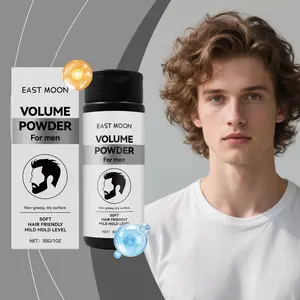 Men's Volumizing Styling Powder 30g, Hairstyling Texturizing Powder, Leave-In Clean Look, Fresh Hold for Bangs, Ideal for Commute and Everyday Use
