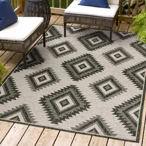 JONATHAN Y Lior Geometric Moroccan Diamond Area Rug; for Living Room, Kitchen, Bedroom, Dining Room, Office pattern carpet
