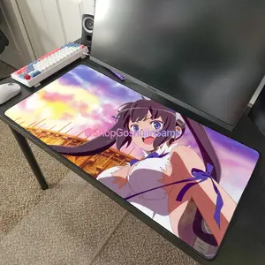 Hestia from DanMachi Anime Desk Mat Mousepad 32" x 16"