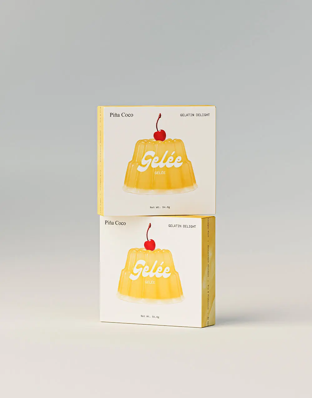 Piña Coco Gelée Gelatin Delight