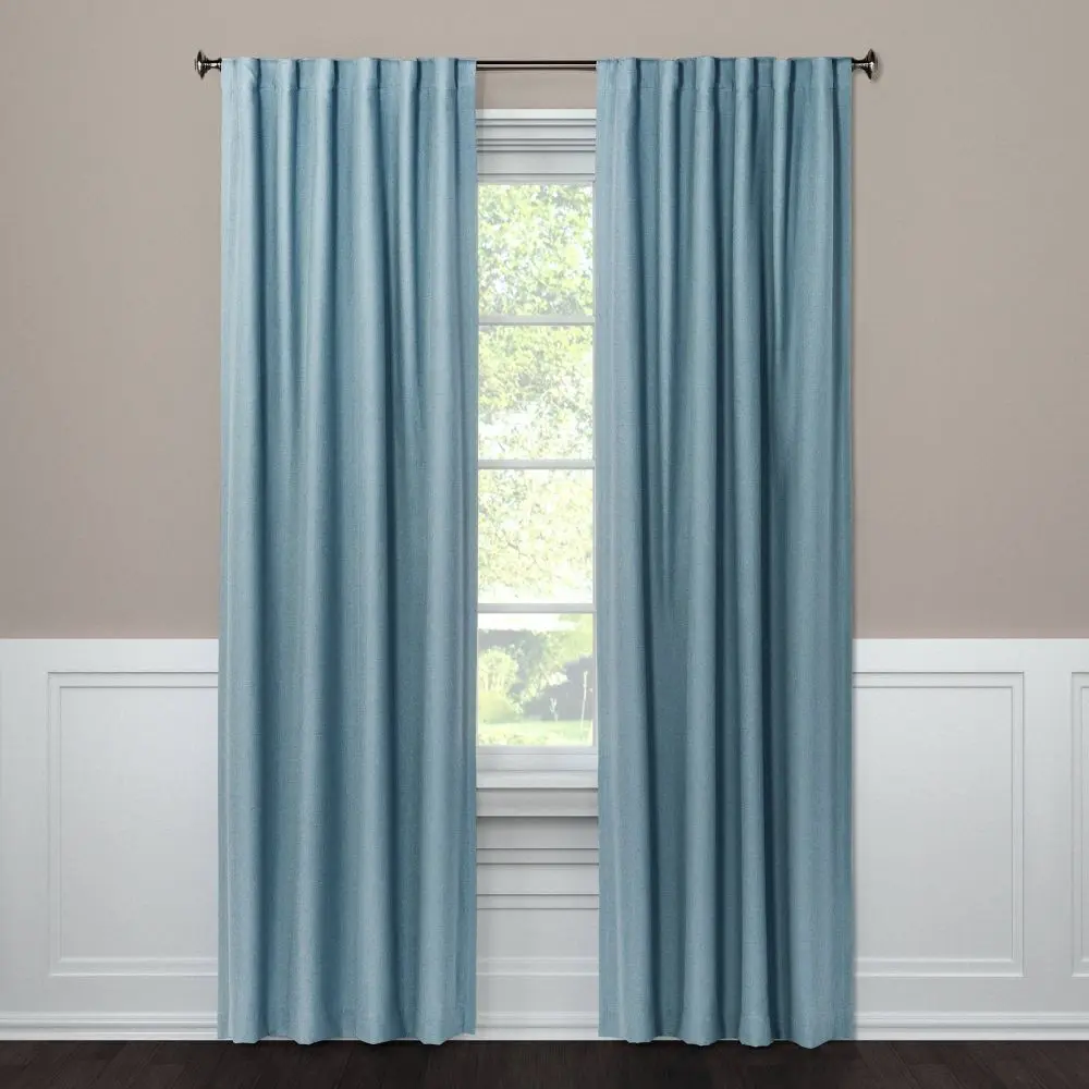 Threshold Blackout Aruba Window Curtain Panel Traditional OEKO-TEX Threshold Blackout Aruba Window Curtain Panel Traditional OEKO-TEX