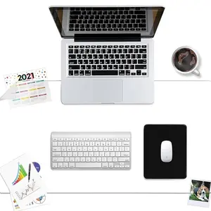 Clear Desk Mat - Multi-Functional Desk Pad, 32 x 16 inches - Durable Desk Protector with Anti-Slip Base, Transparent View, Spill-Resistant Design