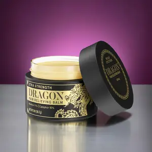 Dragon Balm Extra Strength Jar | 2oz | Deep Acting Workout Body Balm | Recovery & Daily Discomforts | Fast-Acting Smooth Soothing Body Care Menthol Blend