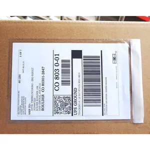 6''x10'' Packing List Envelope, Tailored Size for Letter-size Paper Folded in Half, Adhesive Shipping Label Pouch/Sleeve (100 pack)