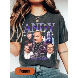 [ Sale Up To 40%]  Comfort Colors Andy Richter Dwts 2025 Bootleg Unisex Shirt, Andy & Emma Slater Dancing With The Stars Shirt, The Stars Graphic Tee, Fan Gift For Her Him