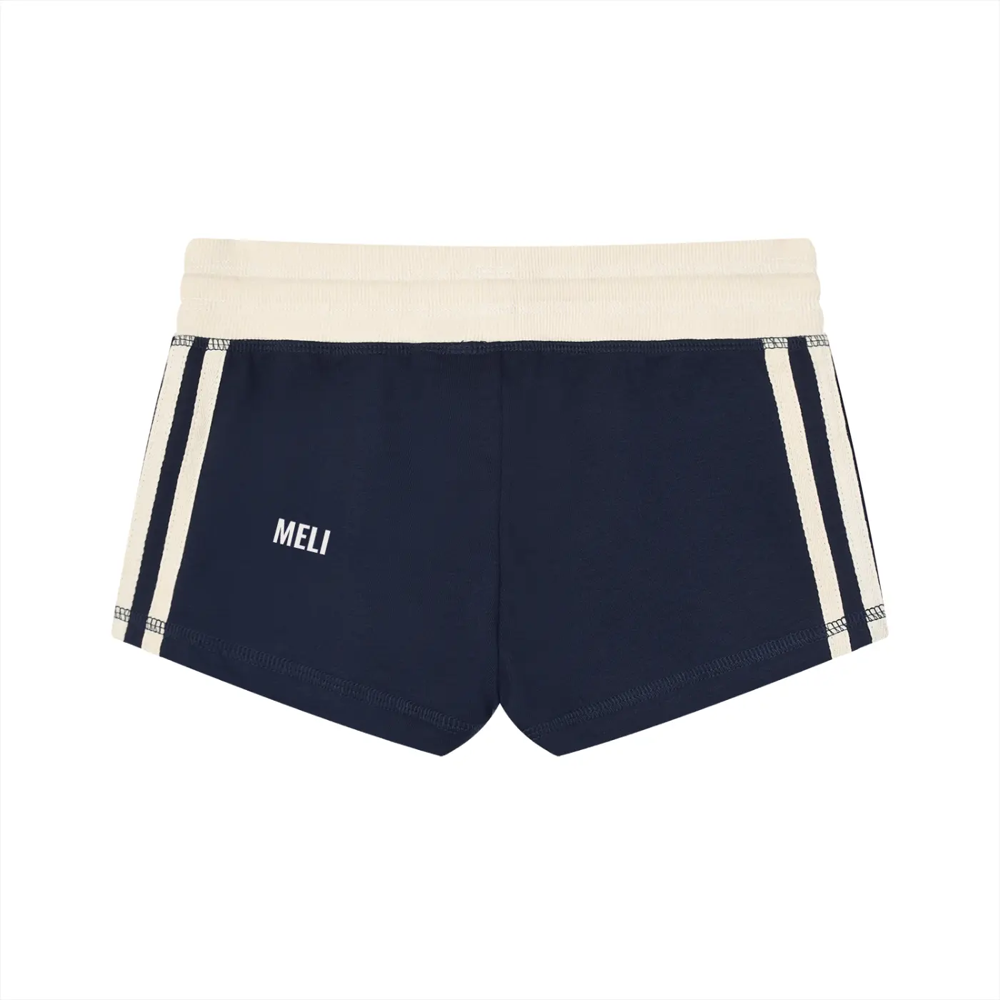 Women's Contrast Stripe Track Shorts
