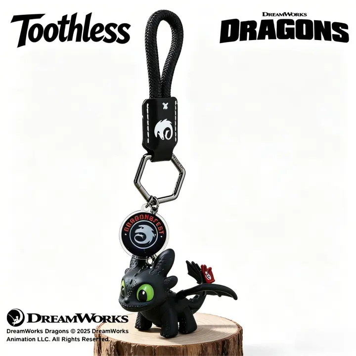 Spring toy How to train your Dragon Night Fury Dragon Toy  glow toy in Dark mini dragon pendant with Moving Wings Trendy Bag Charm Car Ornament  Gift birthday gift