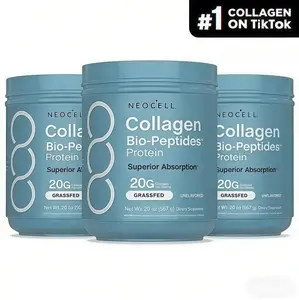 NeoCell Collagen Peptides Powder | with 18 Essential Amino Acids | Super Hair, Skin, and Nails | Superior Absorption | Grassfed Protein Supplement | Advanced with 18 Essential Amino Acids | 20oz