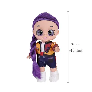 Hot Witch Hunting Team Rumi Human Shaped Doll 5D Eyes Fat Boy Witch Hunting Team with Music Vinyl Doll Christmas Children's Gift