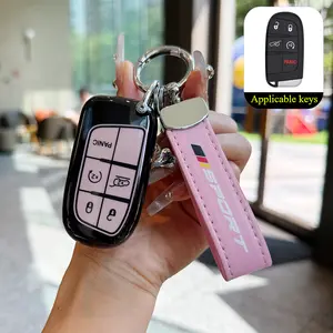TPU Car Smart Key Case Cover for Jeep for Chrysler 200 300 for Dodge for RAM for Challenger Accessories