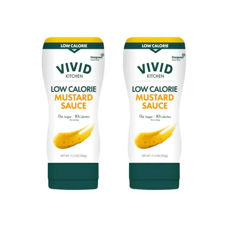 [Dongwon] Vivid Kitchen Low-Calorie Mild Mustard Sauce 280g x 2PC