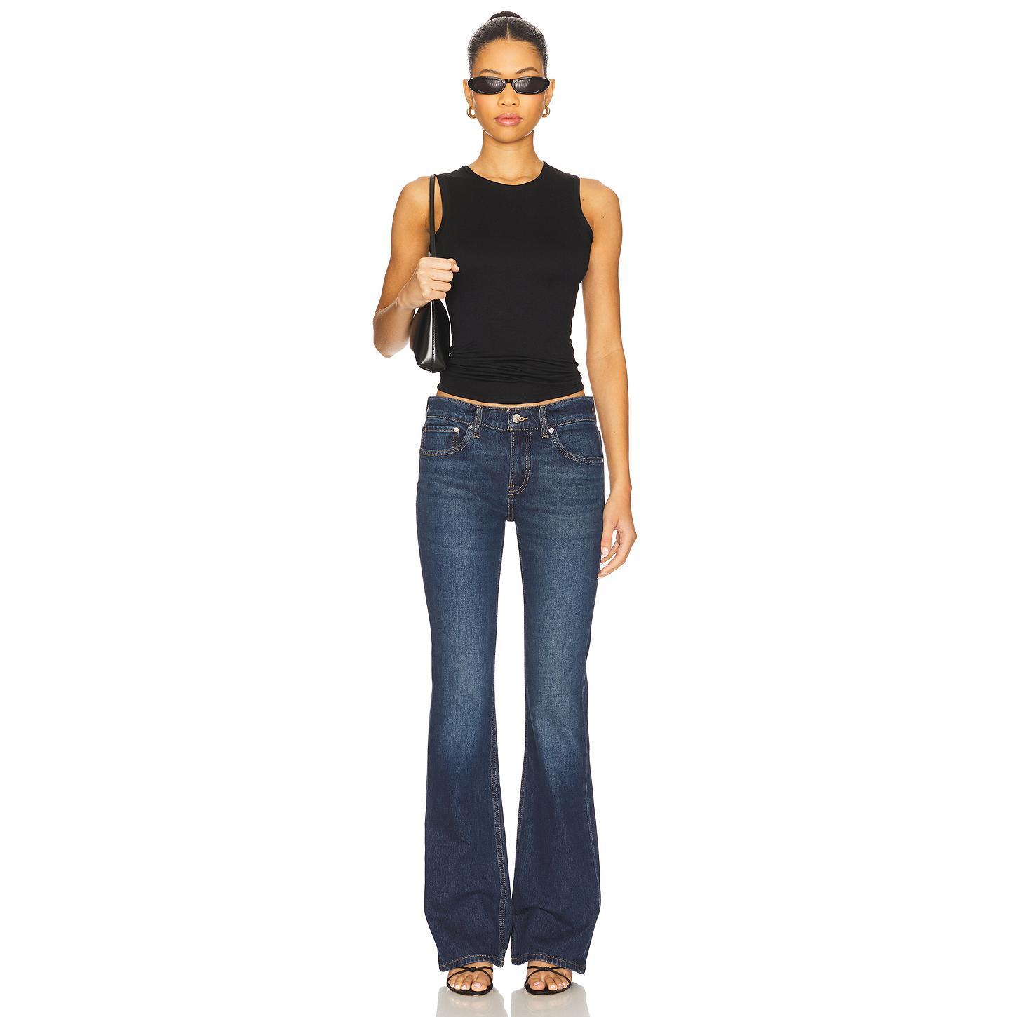EB Denim Maria Mid Rise Bootcut Jean in Tribeca