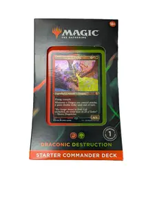 Magic The Gathering Starter Commander Deck: Draconic Destruction