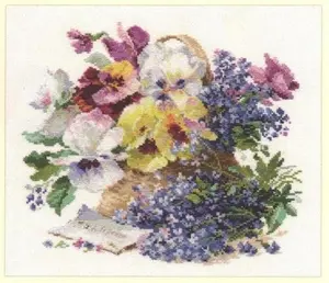 Message for the Beloved 2-24 Counted Cross-Stitch Kit