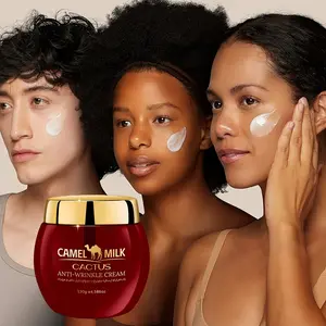 Camel Milk Anti-Wrinkle Cream for Wrinkled Skin, Deep Hydration & Moisturizing, Efficient Repair, Quick Absorption, 130g