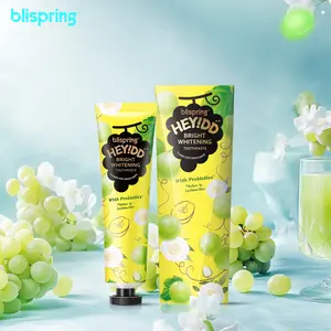 Blispring HEY!DD Brightening Toothpaste - Flower & Green Grape Flavor for a Sparkling Smile, Whitening & Fresh Breath Oral