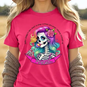 Triple dipped in psycho T-Shirt or Crewneck Sweatshirt love casual comfortable super soft relaxed fit unisex Sizing womenswear Streetwear Long Sleeve Top