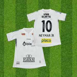 NO.11 Neymar JR 24 25 Home Short Sleeve Jersey New Soccer Jersey White Fans Version