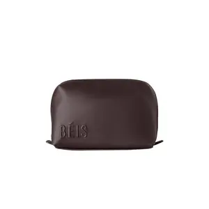 BEIS The Small Cosmetic Pouch in Espresso