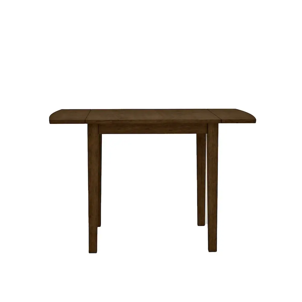 Richmond Cherry Wood Convertible Rectangle Drop-Leaf Dining Table - Indoor Dining Room Furniture with Innovative Design Techniques, Legs, Flat Table Functionality, No Fire Safety Label