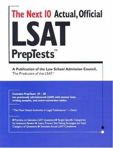 USED-Next 10 Actual, Official LSAT Preptests by Law School Admission Council (Paperback)