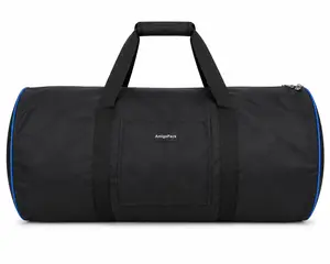 30 Inch Soft Roll Duffel Bag Black Airline Approved 50 LB Capacity Travel Luggage for Easy Carry