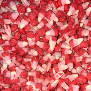 Freeze Dried VALENTINE'S CANDY CORN - TikTok Viral - Crunchy Ice Cream - Astronaut Candy - Valentine Special - Mini Bag - 2 Ounce - Holiday Snack