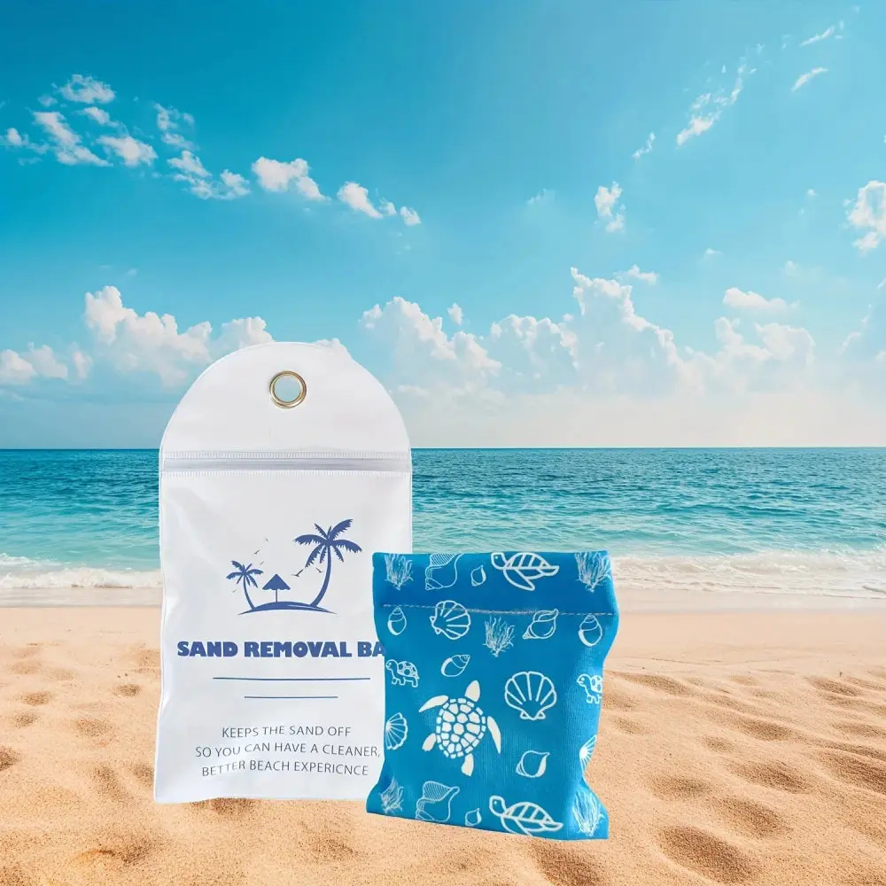 Sand Removing Travel Mitt