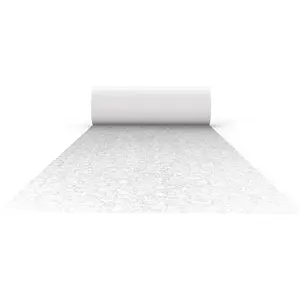 - Wedding Aisle Runner, White l Print Wedding Floor -Have with Pull String and Double-Sided Adhesive Strip, for Indoor and Outdoor Weddings, 100 x 3