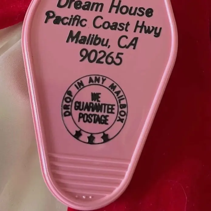 Dream house keychain